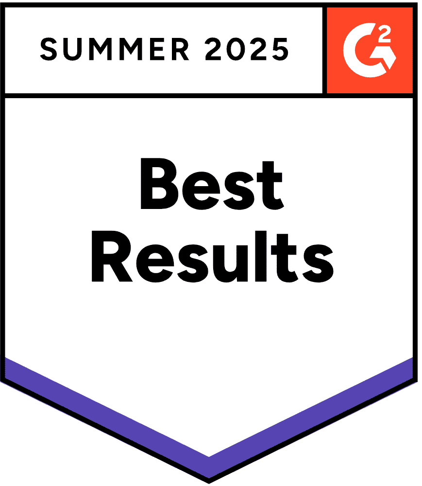 G2 medal for best results